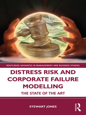 cover image of Distress Risk and Corporate Failure Modelling